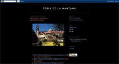 Desktop Screenshot of feriadelamanzanazacatlan.blogspot.com