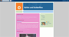 Desktop Screenshot of fairiesandbutterflies-chrissy.blogspot.com
