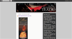 Desktop Screenshot of diadelteatro.blogspot.com