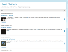 Tablet Screenshot of iloveshaders.blogspot.com