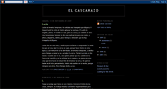Desktop Screenshot of elcascarazo.blogspot.com