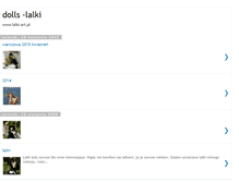 Tablet Screenshot of lalki-dolls.blogspot.com