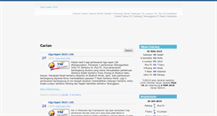 Desktop Screenshot of ligasuper2010.blogspot.com