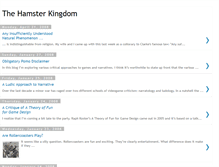 Tablet Screenshot of hamsterkingdom.blogspot.com