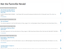 Tablet Screenshot of notthefarmvilleherald.blogspot.com