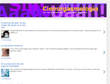 Tablet Screenshot of cienorgasmologia.blogspot.com