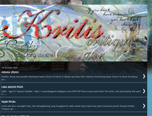 Tablet Screenshot of kritiskritik.blogspot.com