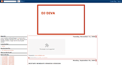 Desktop Screenshot of djdivareview.blogspot.com