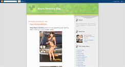 Desktop Screenshot of m-veronica.blogspot.com