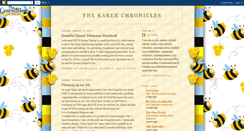 Desktop Screenshot of karenchronicles.blogspot.com