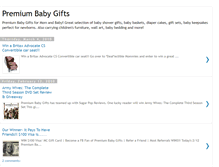 Tablet Screenshot of premiumbabygifts.blogspot.com