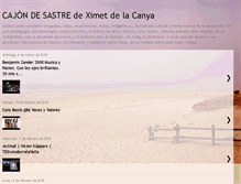 Tablet Screenshot of cajondesastre-ximet.blogspot.com