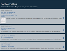 Tablet Screenshot of cariboopolitics.blogspot.com