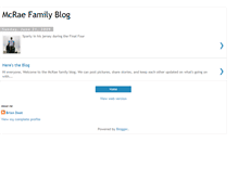 Tablet Screenshot of mcraeblog.blogspot.com
