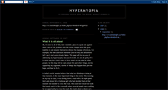 Desktop Screenshot of hypermyopia.blogspot.com