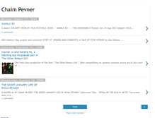 Tablet Screenshot of chaimpev.blogspot.com