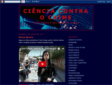 Tablet Screenshot of cienciacontraocrime.blogspot.com