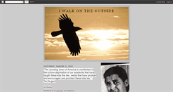 Desktop Screenshot of iwalkontheoutside.blogspot.com