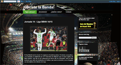 Desktop Screenshot of correte-labanda.blogspot.com