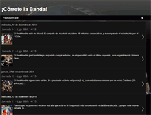 Tablet Screenshot of correte-labanda.blogspot.com