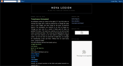 Desktop Screenshot of novalegion.blogspot.com