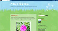 Desktop Screenshot of petranmaailma-kivoijutui.blogspot.com
