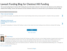 Tablet Screenshot of chflawsuitfunding.blogspot.com