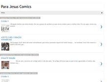 Tablet Screenshot of parajesuscomics.blogspot.com