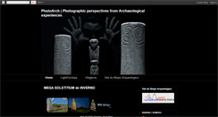 Desktop Screenshot of fotoarchaeology.blogspot.com