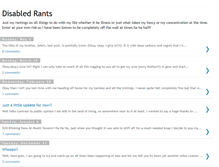 Tablet Screenshot of disabledrants.blogspot.com