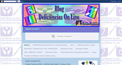 Desktop Screenshot of deficienciasonline.blogspot.com