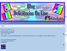 Tablet Screenshot of deficienciasonline.blogspot.com