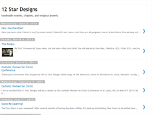 Tablet Screenshot of 12stardesigns.blogspot.com