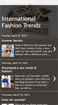 Mobile Screenshot of internationalfashiontrendz.blogspot.com