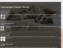 Tablet Screenshot of internationalfashiontrendz.blogspot.com