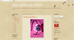 Desktop Screenshot of miscaritasdefieltro.blogspot.com