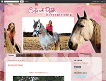 Tablet Screenshot of horsegirlship.blogspot.com