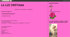 Desktop Screenshot of laluzcristiana.blogspot.com