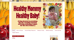 Desktop Screenshot of jessica-healthymommyhealthybaby.blogspot.com