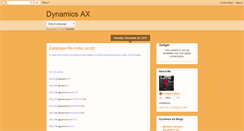 Desktop Screenshot of dynamics-ax-prasankumar.blogspot.com