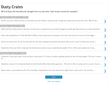 Tablet Screenshot of dustycrates.blogspot.com