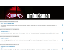 Tablet Screenshot of isthmusombudsman.blogspot.com