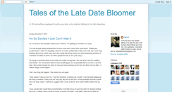 Desktop Screenshot of latedatebloomer.blogspot.com