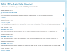 Tablet Screenshot of latedatebloomer.blogspot.com