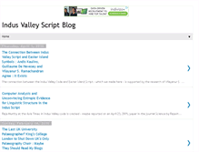 Tablet Screenshot of indusvalleyscript.blogspot.com