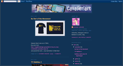 Desktop Screenshot of cavalieriart.blogspot.com