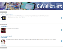 Tablet Screenshot of cavalieriart.blogspot.com