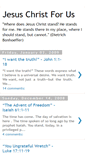 Mobile Screenshot of jesus-christ-for-us.blogspot.com