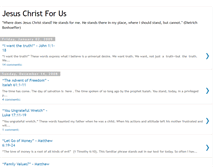 Tablet Screenshot of jesus-christ-for-us.blogspot.com