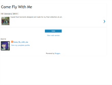 Tablet Screenshot of come-flywith-me.blogspot.com